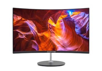 24-Inch Prime Monitor Thin 1080P LED Monitor 99% Srgb 2X HDMI VGA Buil ...